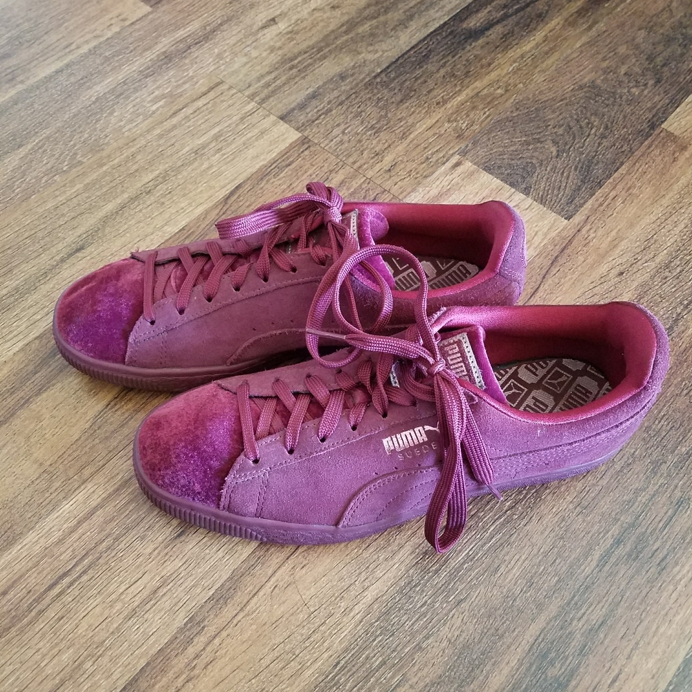 Puma suede sneakers